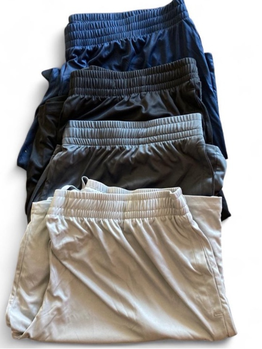 Men’s  Active Shorts - Navy, Black, Gray, Light Gray